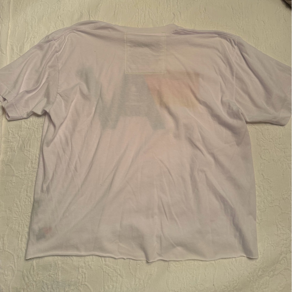 Aviator Nation Logo Boyfriend Tee in White - Picture 5 of 5